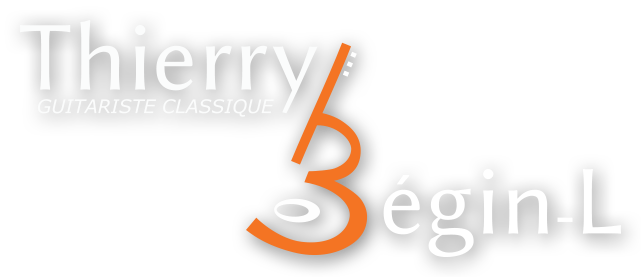 Thierry Bégin-L - Classical guitarist